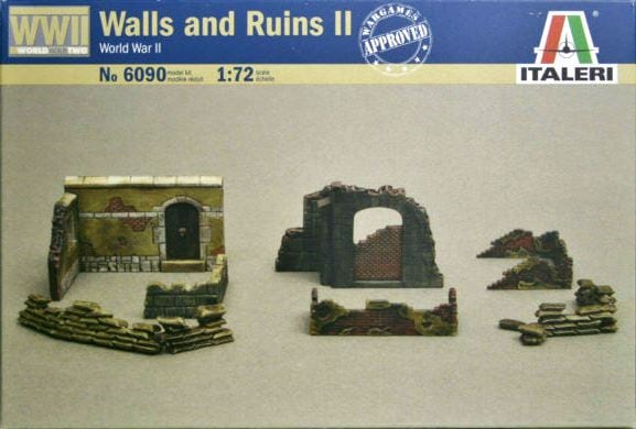 стены и руины Сборная модель 