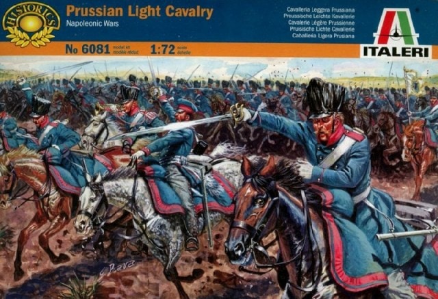 егкая прусская кавалерия периода наполеоновских войн Сборная модель 