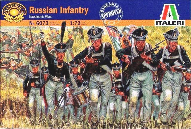 Русская пехота 1812 г. Сборная модель 