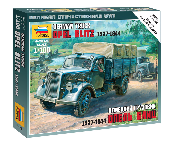 Немецкий грузовик Опель Блиц 1937-1944