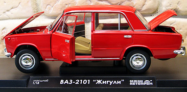 Модель-копия - ВАЗ-2101 Жигули (красный)