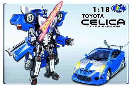 Робот-трансформер Roadbot Toyota - Celica (1:18 )
