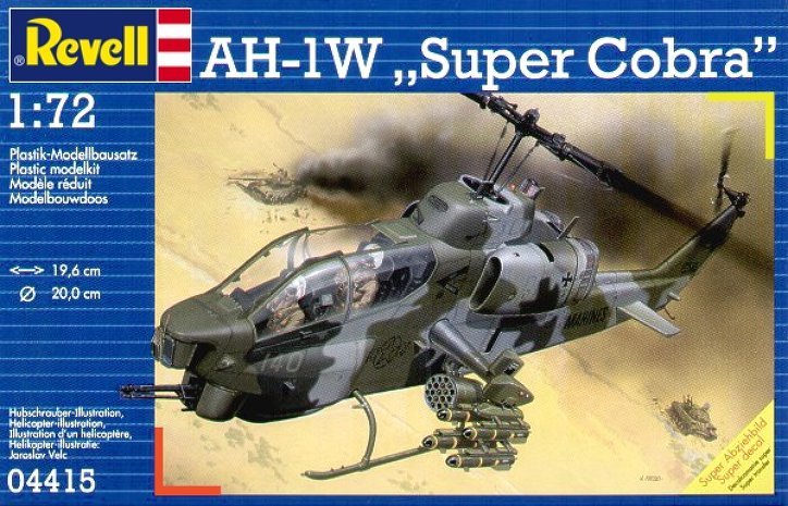 Модель - Вертолёт AH-1W Super Cobra