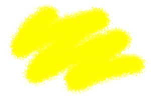 Акриловая краска жёлтая