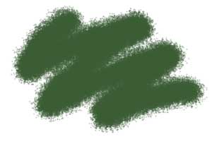 Акриловая краска серо-зеленая